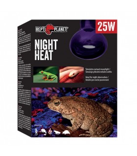 Repti Planet Night Heat - Természetes holdfényt sugárzó izzó (25W)