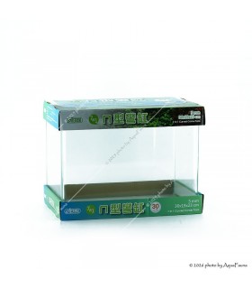ISTA nano akvárium 13 liter (30×19×23 cm ) - 5 mm üveg, íves sarok