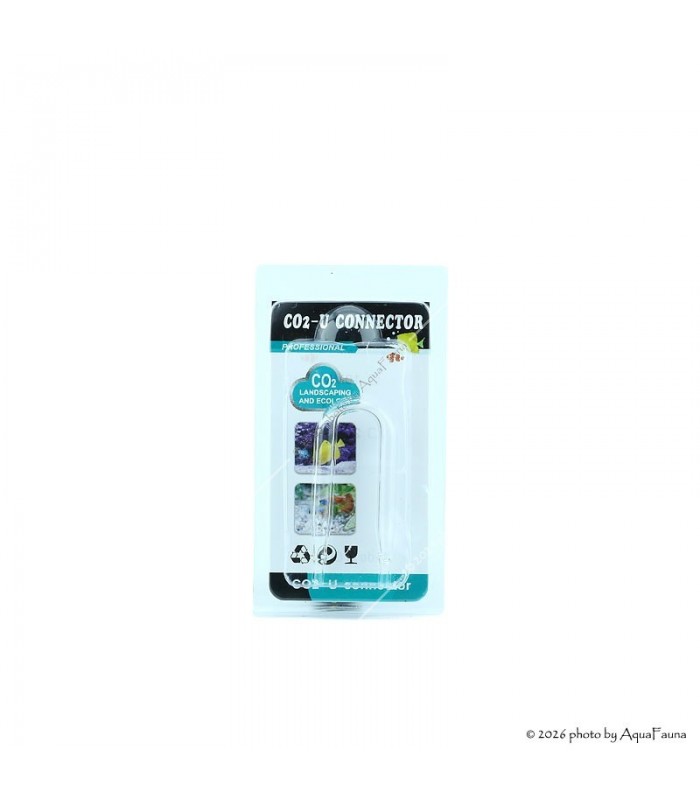 Levegőcső - CO2 cső U csatlakozó (üveg) - 10 mm