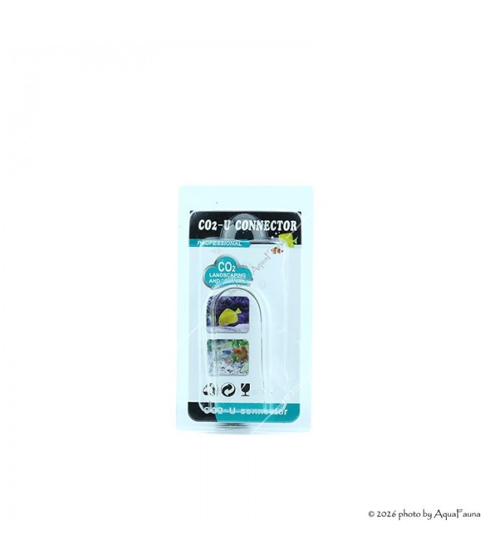 Levegőcső - CO2 cső U csatlakozó (üveg) - 15 mm