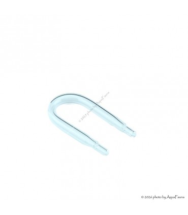 Levegőcső - CO2 cső U csatlakozó (üveg) - 15 mm