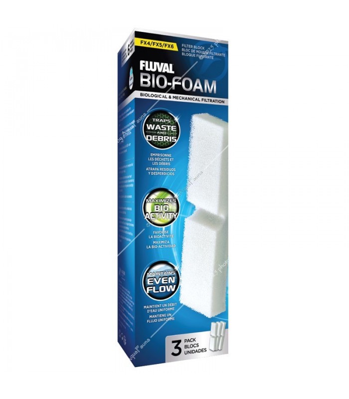 Hagen Fluval FX4/FX5/FX6 külső szűrő szivacs (3 db)