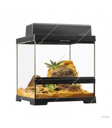 Hagen Exo Terra Pro Terrarium X-Small Wide - Dekoratív üvegterrárium (30x30x30 cm)