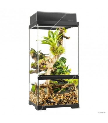 Hagen Exo Terra Pro Paludarium X-Small X-Tall - Dekoratív üveg paludárium (30x30x60 cm)