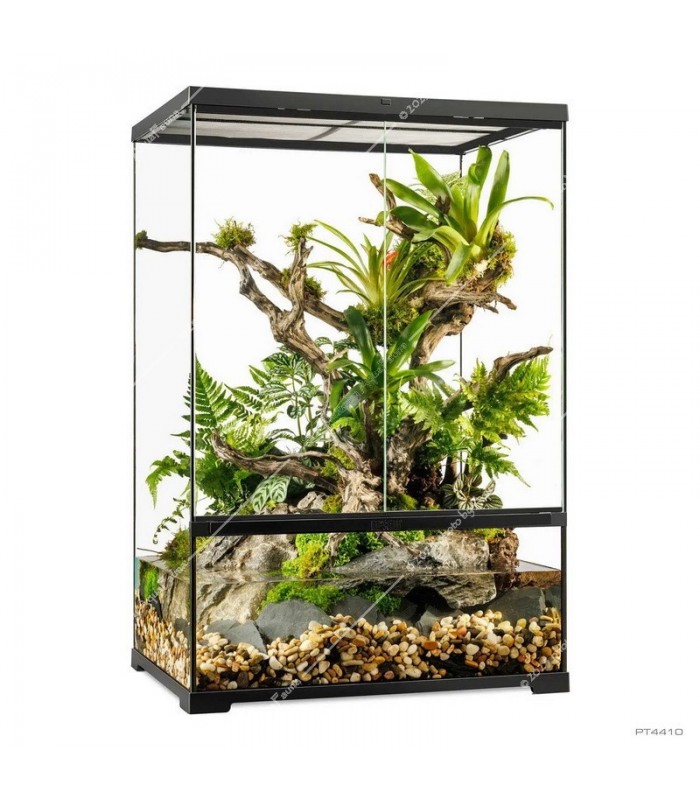 Hagen Exo Terra Pro Plaudarium Medium X-Tall - Dekoratív üveg paludárium (60x45x90 cm)