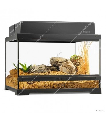 Hagen Exo Terra Pro Terrarium Small Low - Dekoratív üvegterrárium (45x45x30 cm)