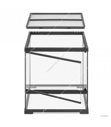 Hagen Exo Terra Pro Terrarium Small Wide - Dekoratív üvegterrárium (45x45x45 cm)