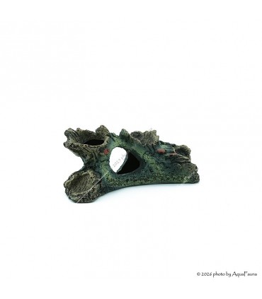 Akvárium dekor - fatörzs (16x7x8 cm)
