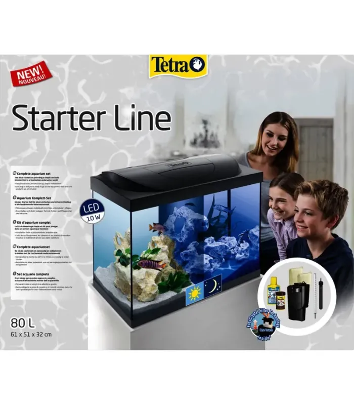 Tetra Starter Line LED 80 literes komplett akvárium