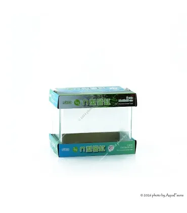 ISTA nano akvárium 5,9 liter (22×15×18 cm ) - 5 mm üveg, íves sarok