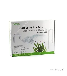 ISTA üveg beömlő és kifolyó cső szett 12 mm - lilypipe