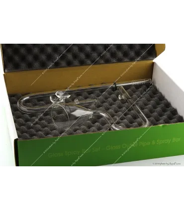 ISTA üveg beömlő és kifolyó cső szett 12 mm - lilypipe