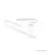 ISTA üveg beömlő és kifolyó cső szett 12 mm - lilypipe