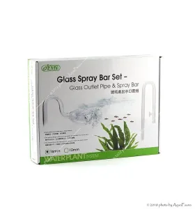 ISTA üveg beömlő és kifolyó cső szett 16 mm - lilypipe