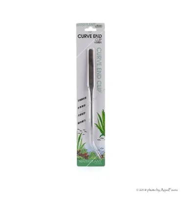 ISTA Water Plant Clip Curve - hajlított végű vízinövény csipesz - 27 cm