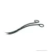 ISTA Water Plant Pro Scissors Wave Matt Black - hullámos vízinövény olló - 25 cm - FEKETE