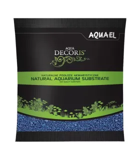 AquaEl Decoris Blue - Akvárium dekorkavics (kék) 2-3 mm (1 kg)