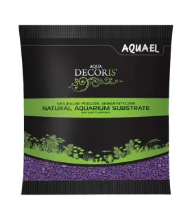 AquaEl Decoris Purple - Akvárium dekorkavics (lila) 2-3 mm (1 kg)