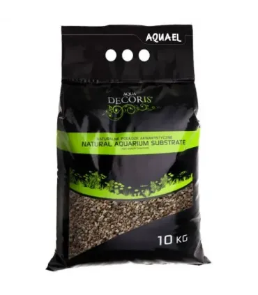 AquaEl Decoris Natural Aquarium Substrate - akvárium dekorkavics (multicolor) 3-5 mm (10 kg)