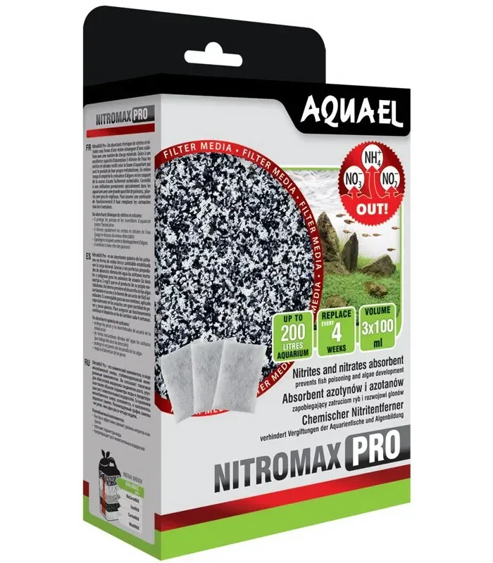 AquaEl Filter Media NitroMAX Pro szűrőanyag - nitrátmegkötő golyók - 1 liter
