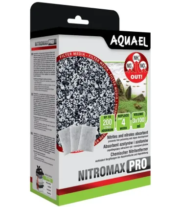 AquaEl Filter Media NitroMAX Pro szűrőanyag - nitrátmegkötő golyók - 1 liter
