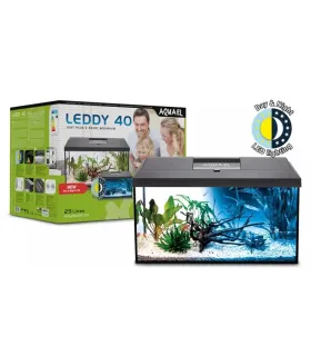 AquaEl Leddy 40 Day & Night LED akvárium szett - 25 liter - fekete