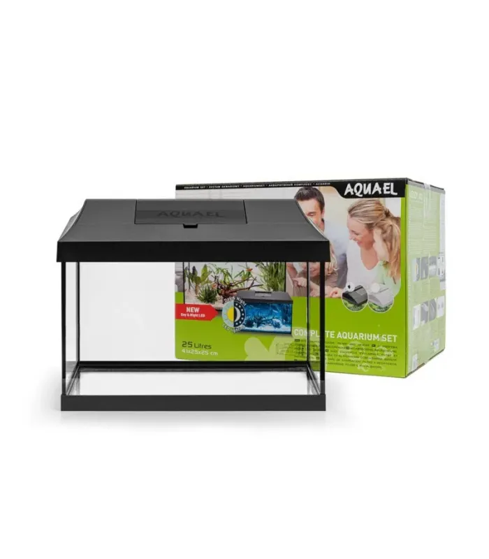 AquaEl Leddy 60 Plus Day & Night LED akvárium szett - 54 liter - fekete