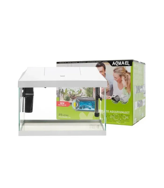 AquaEl Leddy 60 Plus Day & Night LED akvárium szett - 54 liter - fehér