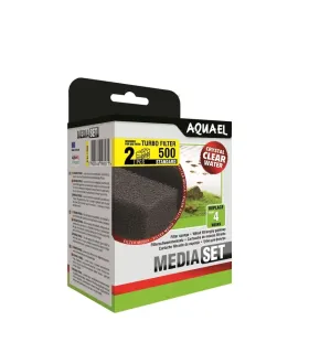 AquaEl MediaSet Standard szűrőszivacs (2 db) Turbofilter 500 belső szűrőhöz
