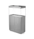 AquaEl Opti Set 125 Grey - akvárium szett 81x36x131 cm (125 liter) - szürke - BÚTORRAL