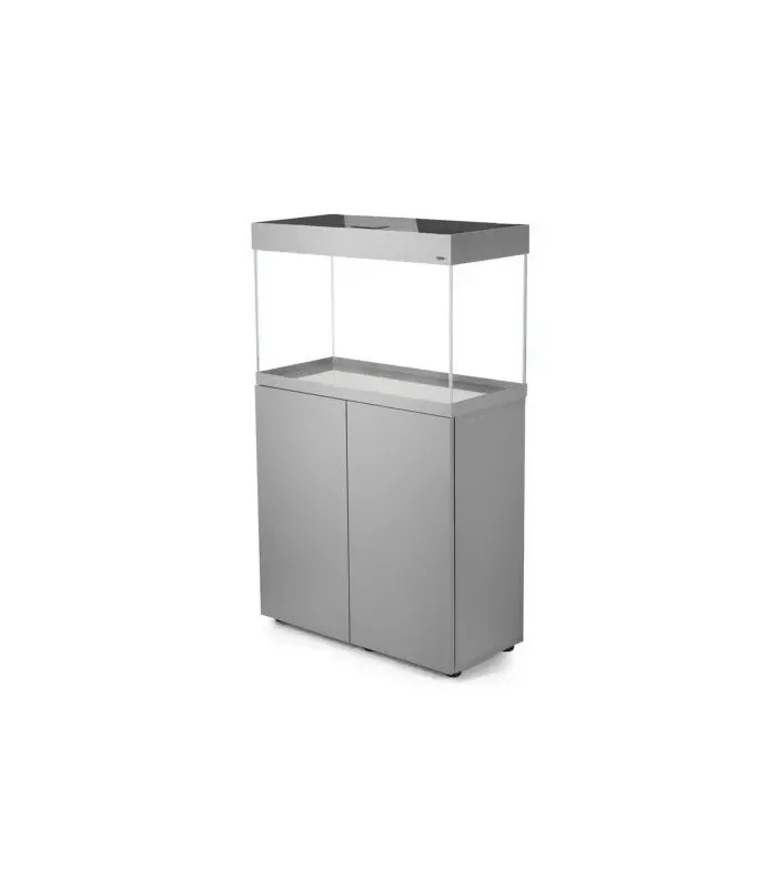 AquaEl Opti Set 125 Grey - akvárium szett 81x36x131 cm (125 liter) - szürke - BÚTORRAL