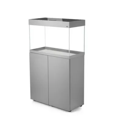 AquaEl Opti Set 125 Grey - akvárium szett 81x36x131 cm (125 liter) - szürke - BÚTORRAL