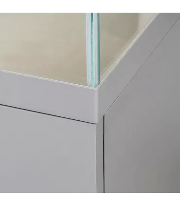 AquaEl Opti Set 125 Grey Cabinet - univerzális akvárium szekrény 81x36x80 cm - szürke