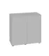 AquaEl Opti Set 125 Grey Cabinet - univerzális akvárium szekrény 81x36x80 cm - szürke