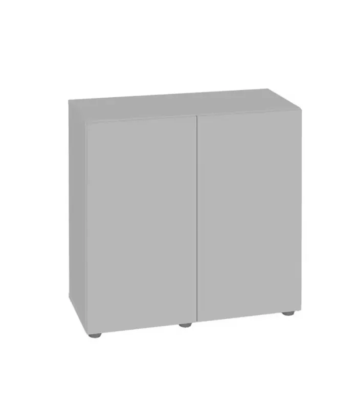 AquaEl Opti Set 125 Grey Cabinet - univerzális akvárium szekrény 81x36x80 cm - szürke