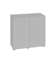 AquaEl Opti Set 125 Grey Cabinet - univerzális akvárium szekrény 81x36x80 cm - szürke