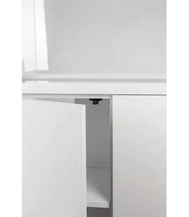 AquaEl Opti Set 125 Grey Cabinet - univerzális akvárium szekrény 81x36x80 cm - szürke