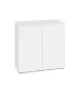 AquaEl Opti Set 125 White Cabinet - univerzális akvárium szekrény 81x36x80 cm - fehér