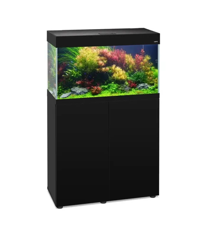 AquaEl Opti Set 200 Black - akvárium szett 101x41x136 cm (200 liter) - fekete - BÚTORRAL