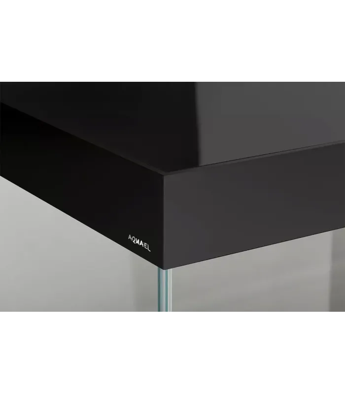 AquaEl Opti Set 240 Black 2.0 - akvárium szett 121x41x131 cm (240 liter) - fekete - BÚTORRAL