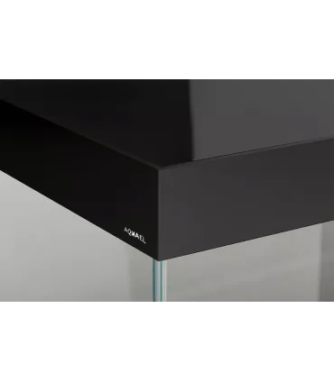 AquaEl Opti Set 240 Black 2.0 - akvárium szett 121x41x131 cm (240 liter) - fekete - BÚTORRAL