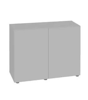 AquaEl Opti Set 200 Grey Cabinet - univerzális akvárium szekrény 101x41x80 cm - szürke
