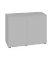 AquaEl Opti Set 200 Grey Cabinet - univerzális akvárium szekrény 101x41x80 cm - szürke