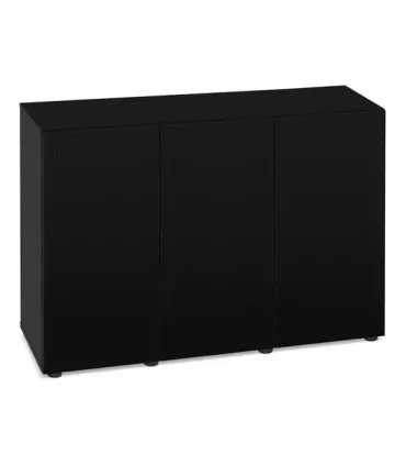 AquaEl Opti Set 240 Black 2.0 - akvárium szett 121x41x131 cm (240 liter) - fekete - BÚTORRAL