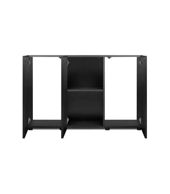 AquaEl Opti Set 240 Black 2.0 - akvárium szett 121x41x131 cm (240 liter) - fekete - BÚTORRAL
