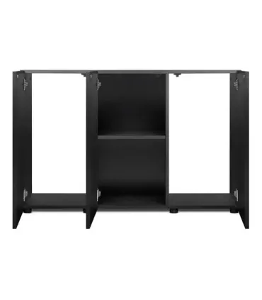 AquaEl Opti Set 240 Black 2.0 - akvárium szett 121x41x131 cm (240 liter) - fekete - BÚTORRAL