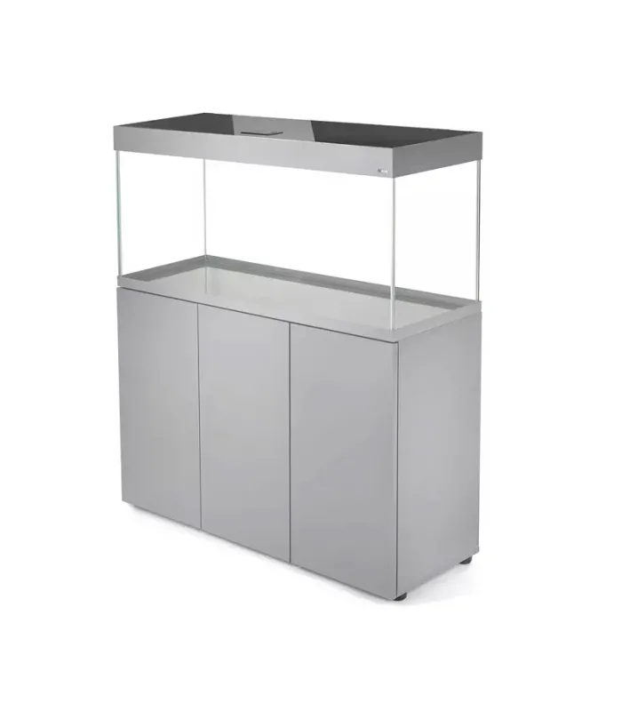 AquaEl Opti Set 240 Grey 2.0 - akvárium szett 121x41x131 cm (240 liter) - szürke - BÚTORRAL