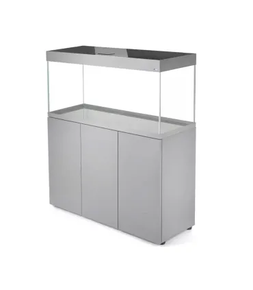 AquaEl Opti Set 240 Grey 2.0 - akvárium szett 121x41x131 cm (240 liter) - szürke - BÚTORRAL