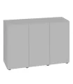 AquaEl Opti Set 240 Grey Cabinet - univerzális akvárium szekrény, 121x41x80 cm - szürke