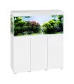 AquaEl Opti Set 240 White 2.0 - akvárium szett 121x41x131 cm (240 liter) - fehér - BÚTORRAL